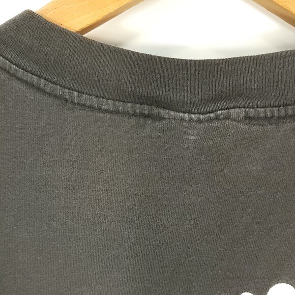 Vtg Hooters Myrtle Beach SC Graphic T-Shirt Men's Large Black Distressed USA - Picture 9 of 14